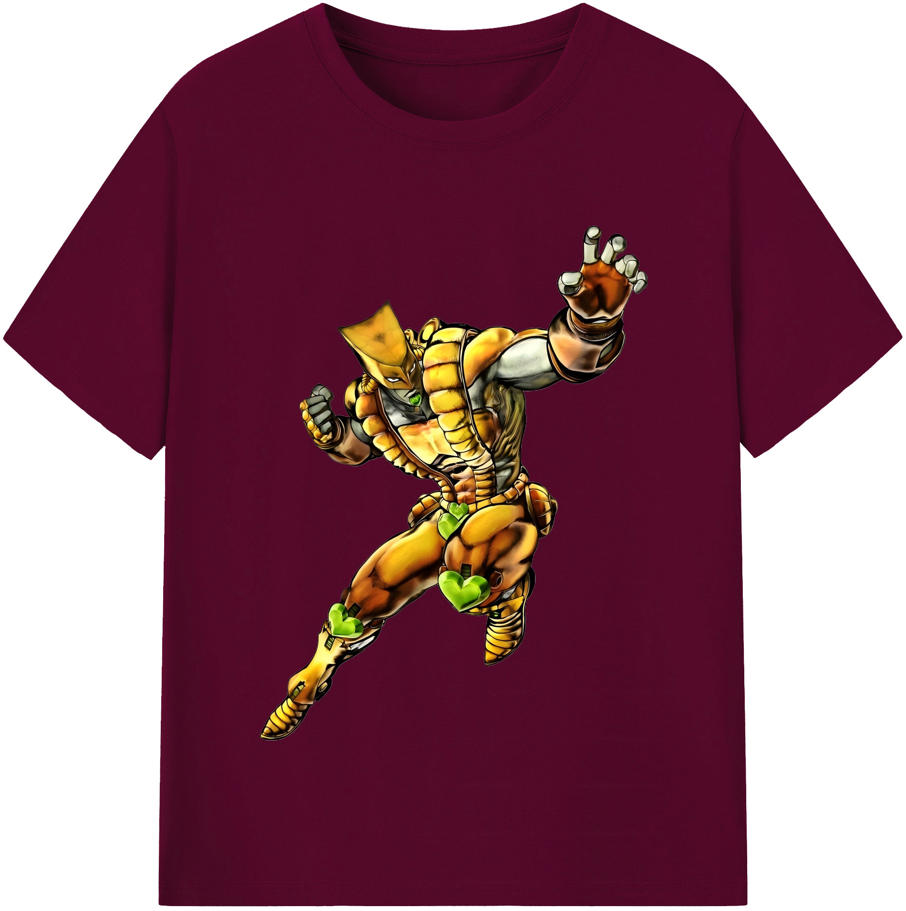 （画像用） ジョジョの奇妙な冒険 ディオ?ブランドー JoJo's Bizarre Adventure Dio Brando レディースカジュアルプリントTシャツ（綿100％）